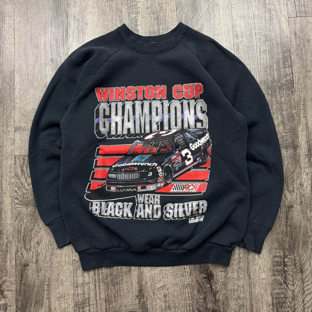 Vintage 90s Dale Earnhardt Winston Cup Nascar Racing Sweatshirt